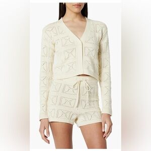 Cream Knit Cardigan